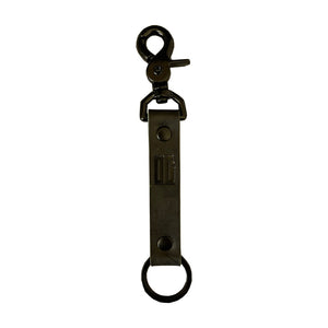 OG Black w/ Black Hardware Leather Keychain