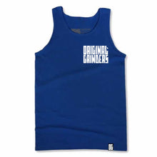Load image into Gallery viewer, &#39;Making Shit Happen Everyday&#39; Royal Blue Tank Top
