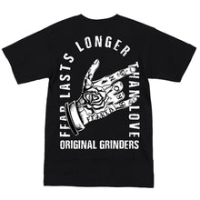 Load image into Gallery viewer, Fear Lasts Longer Black T-Shirt
