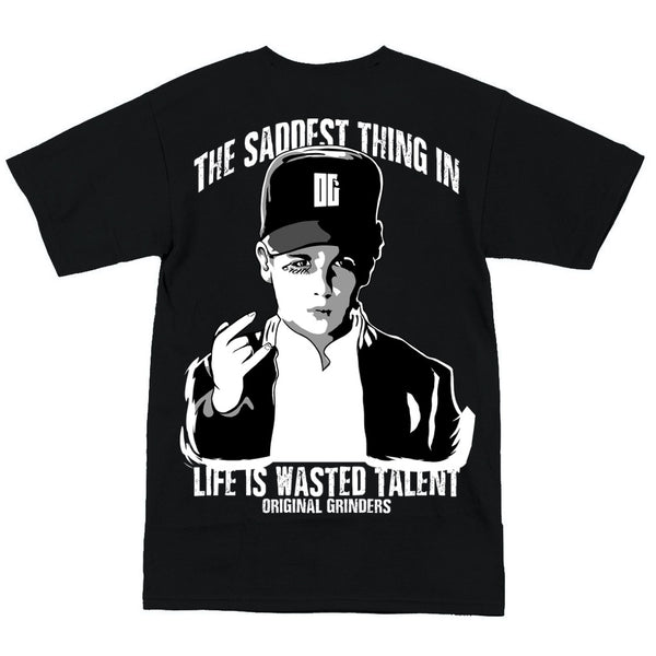 Wasted Talent Black T-Shirt