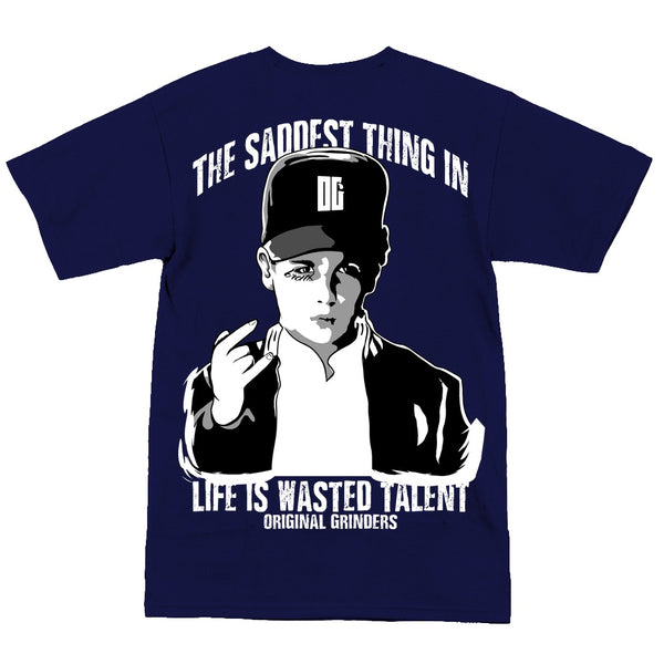 Wasted Talent Navy Blue T-Shirt