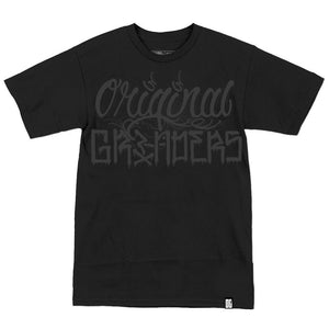 Original Grinders Drip Black T-Shirt